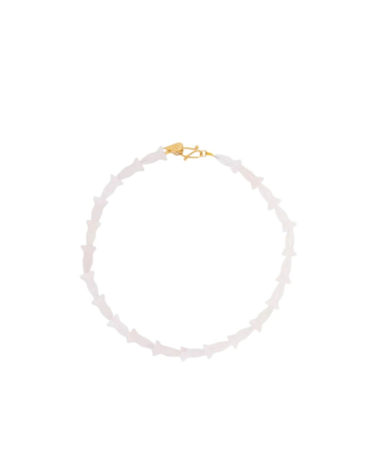 Forte Forte Flower Necklace In White