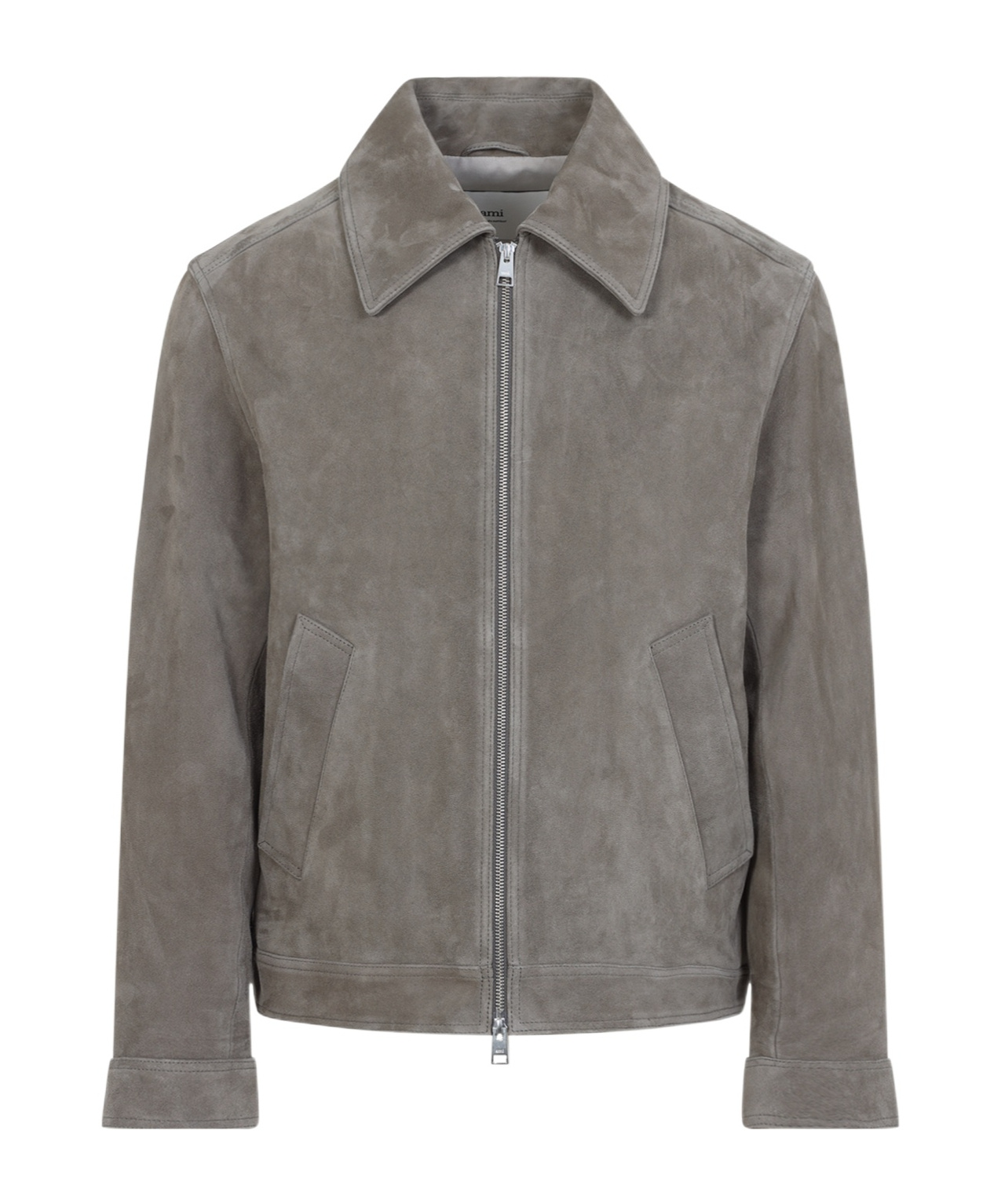 Ami Alexandre Mattiussi Ami Paris Jacket In Gray