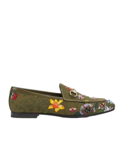 Gucci Women's  Jordaan Loafer In Green