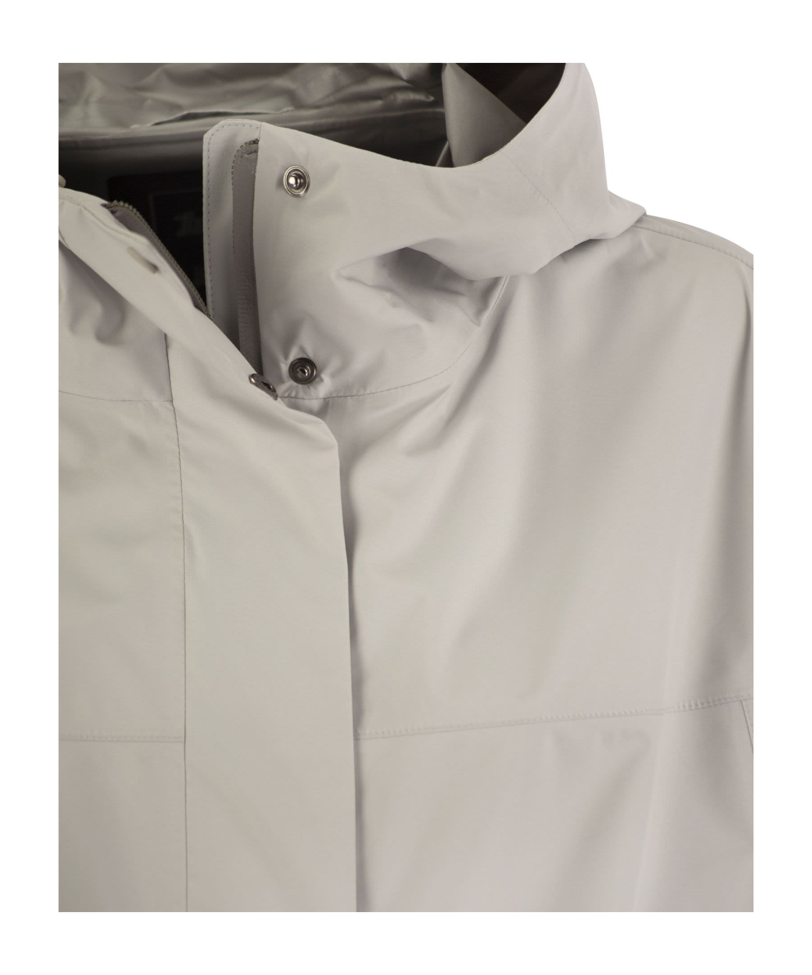Herno Laminar Parka With Hood In White