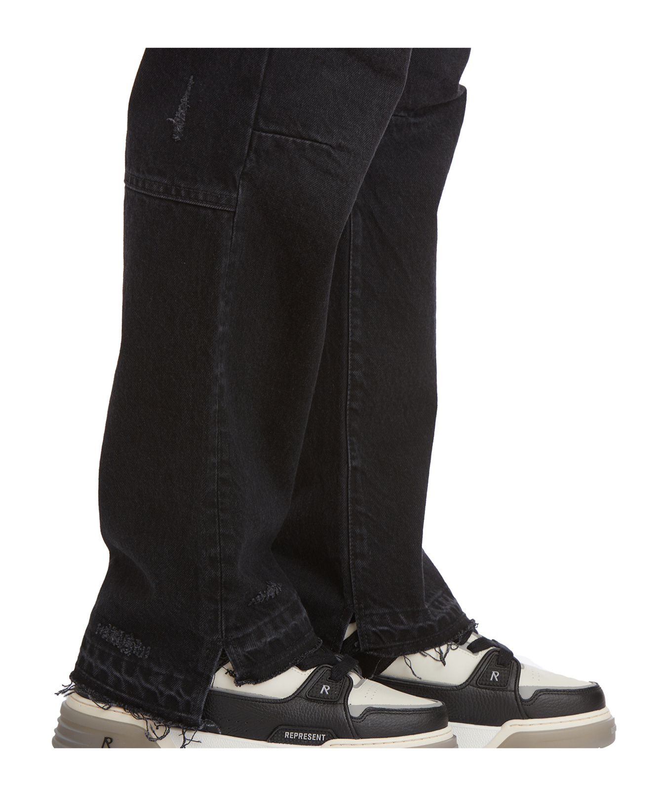 Represent Belt-loop Jeans In Black