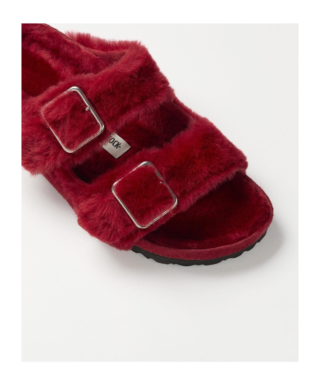 Shop Birkenstock Arizona 1774 Sandals In Red