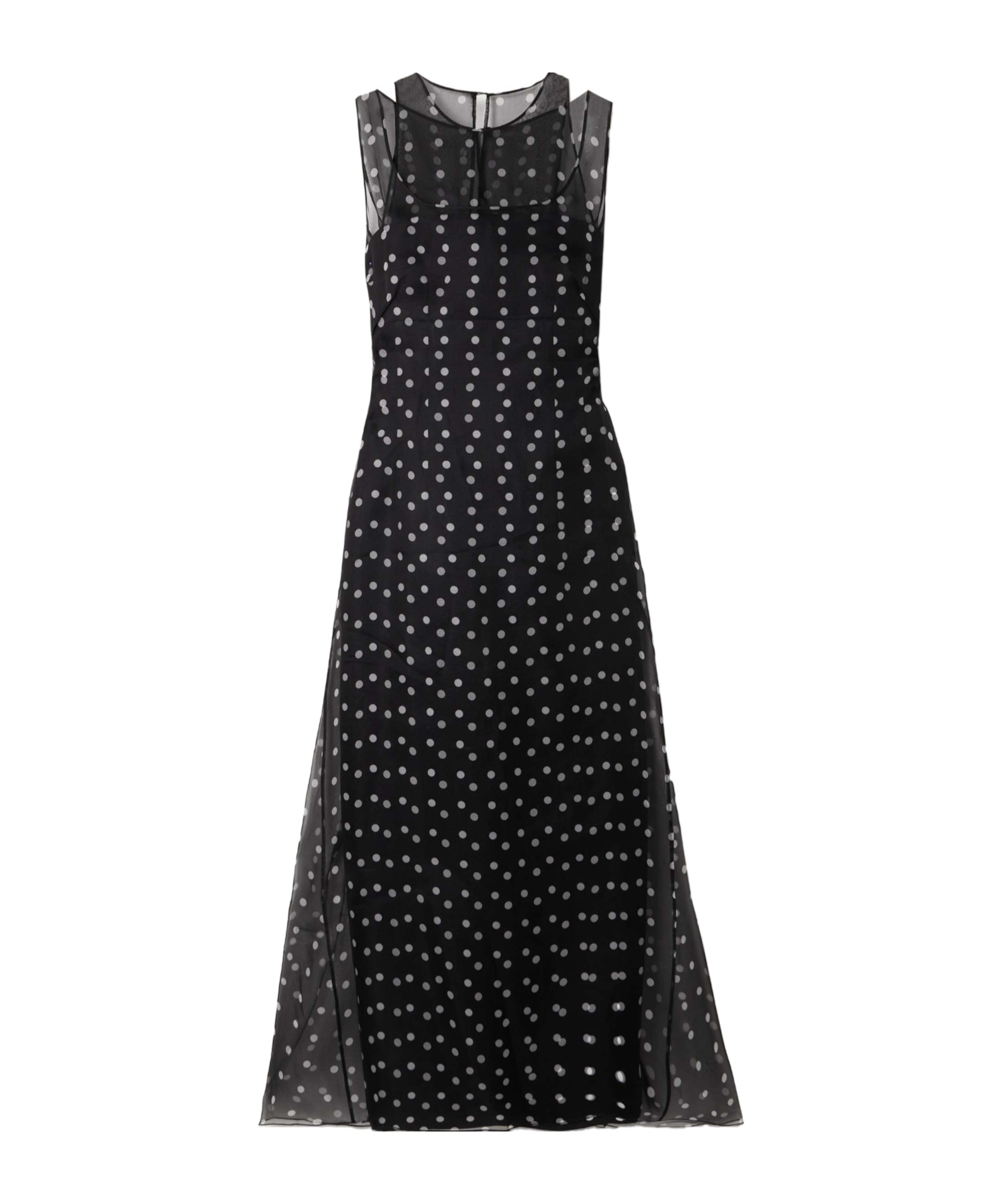 Emilia Wickstead Silk Organza And Faille Dress In Black