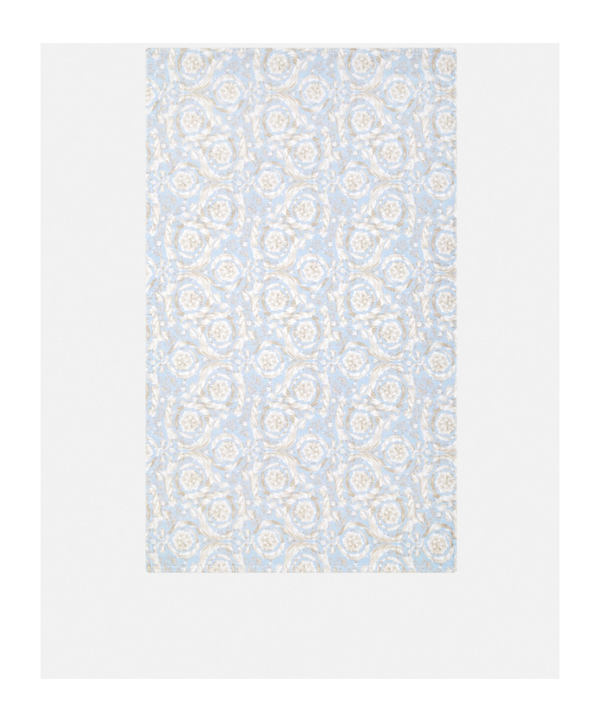 Versace Logo Bath Towel In White