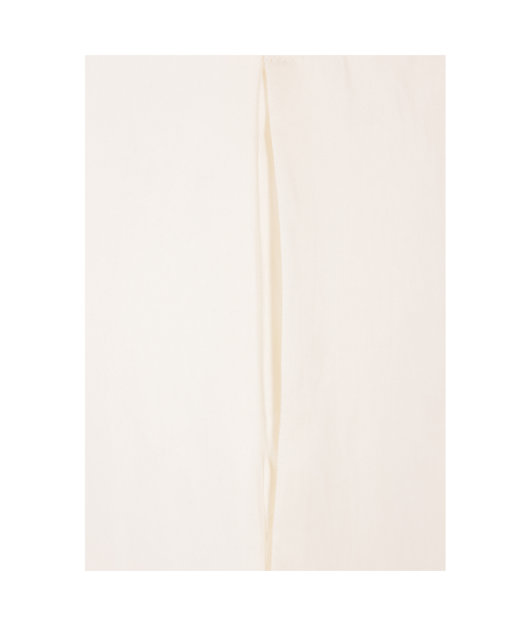 Blumarine Wide-leg Trousers In Gabardine In Butter