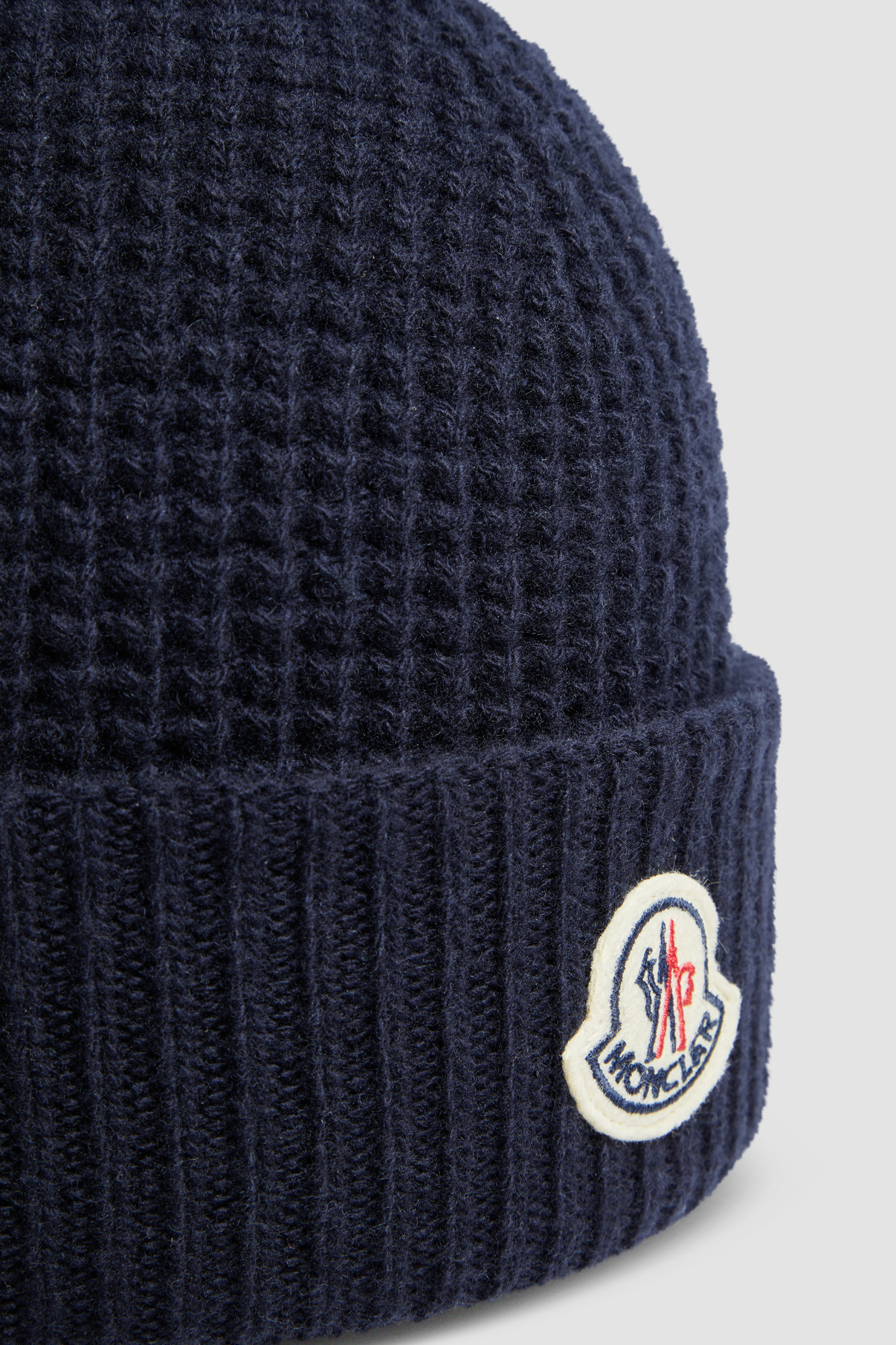 Moncler Logo Hat In Black