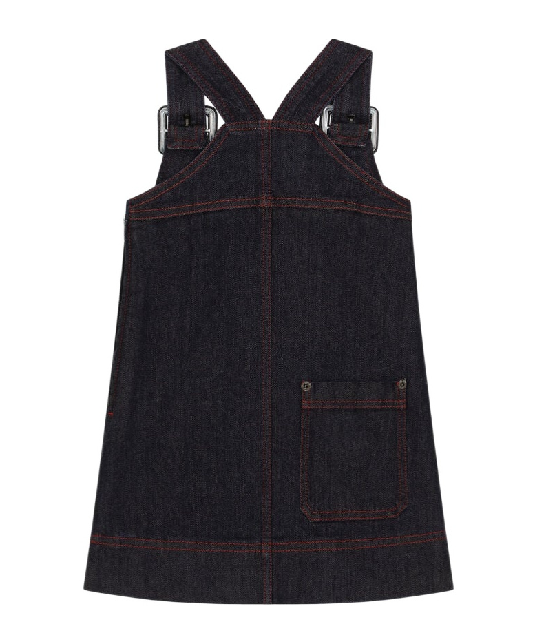Dolce & Gabbana Logo-plaque Dress In Black