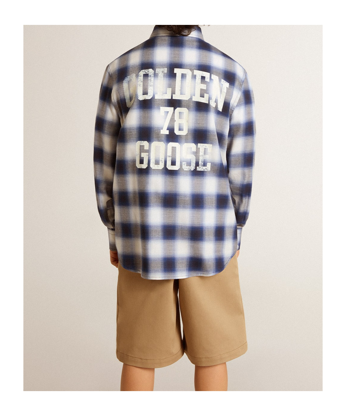 Golden Goose Long-sleeved Shirt In Gray