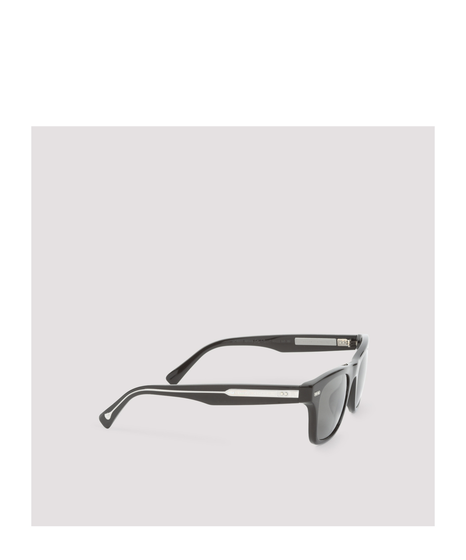 Brunello Cucinelli Full Frame Sunglasses In Gray