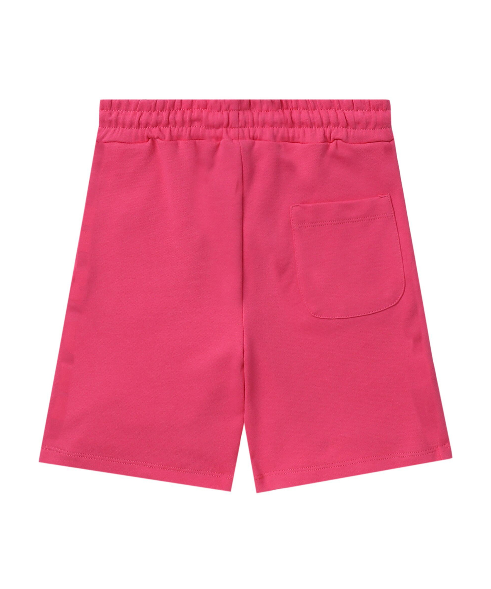 Shop Msgm Drawstring Shorts In Red