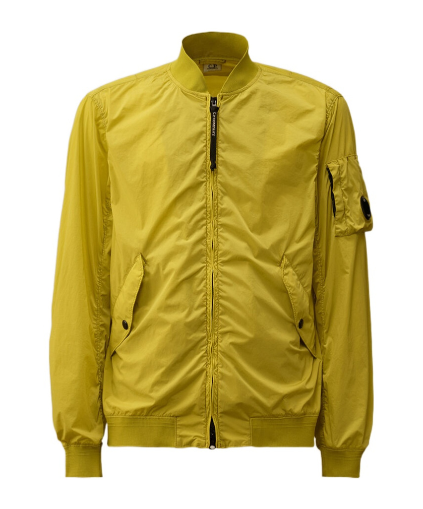 C.p. Company C.p.company Techno Fabric Jacket In Yellow