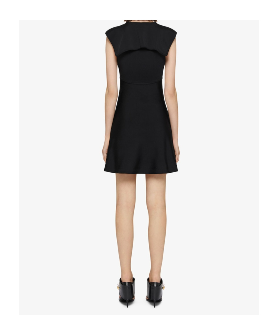 Givenchy Sailor Collar Dress In Knit With 4g Liquid Detail In Black
