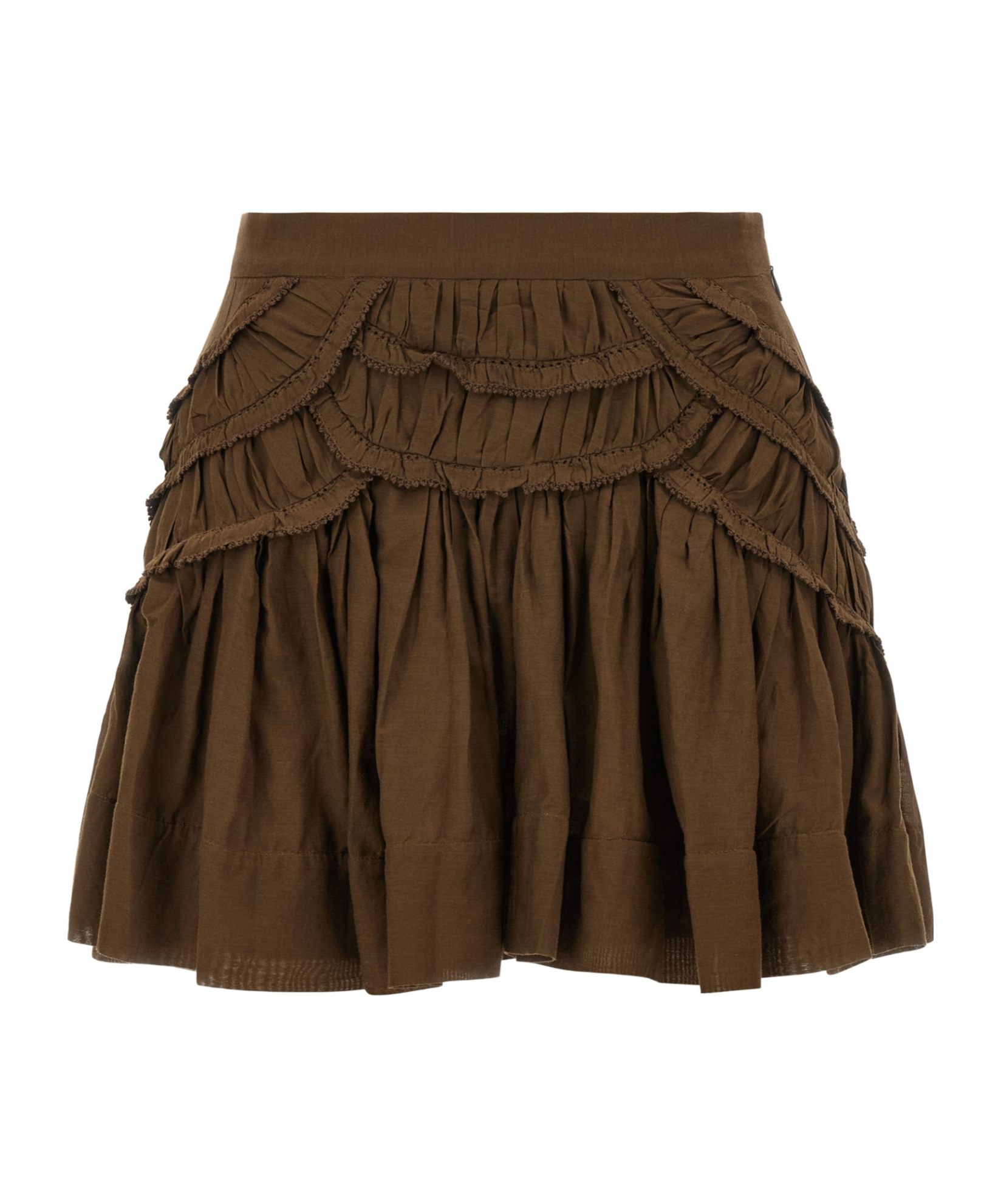 Isabel Marant Étoile 'ceola' Skirt In Brown