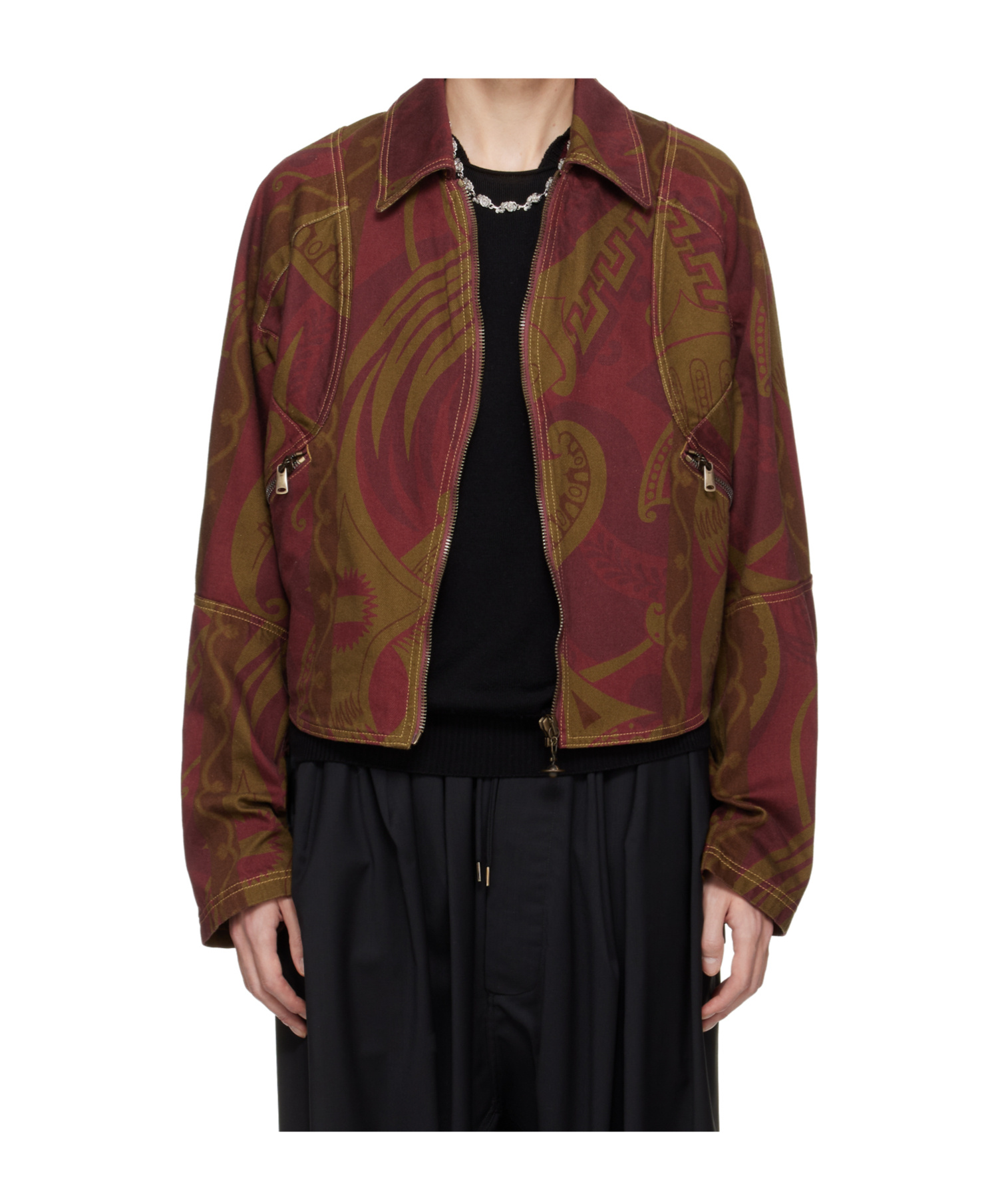 Vivienne Westwood Pourpoint Denim Jacket In Brown