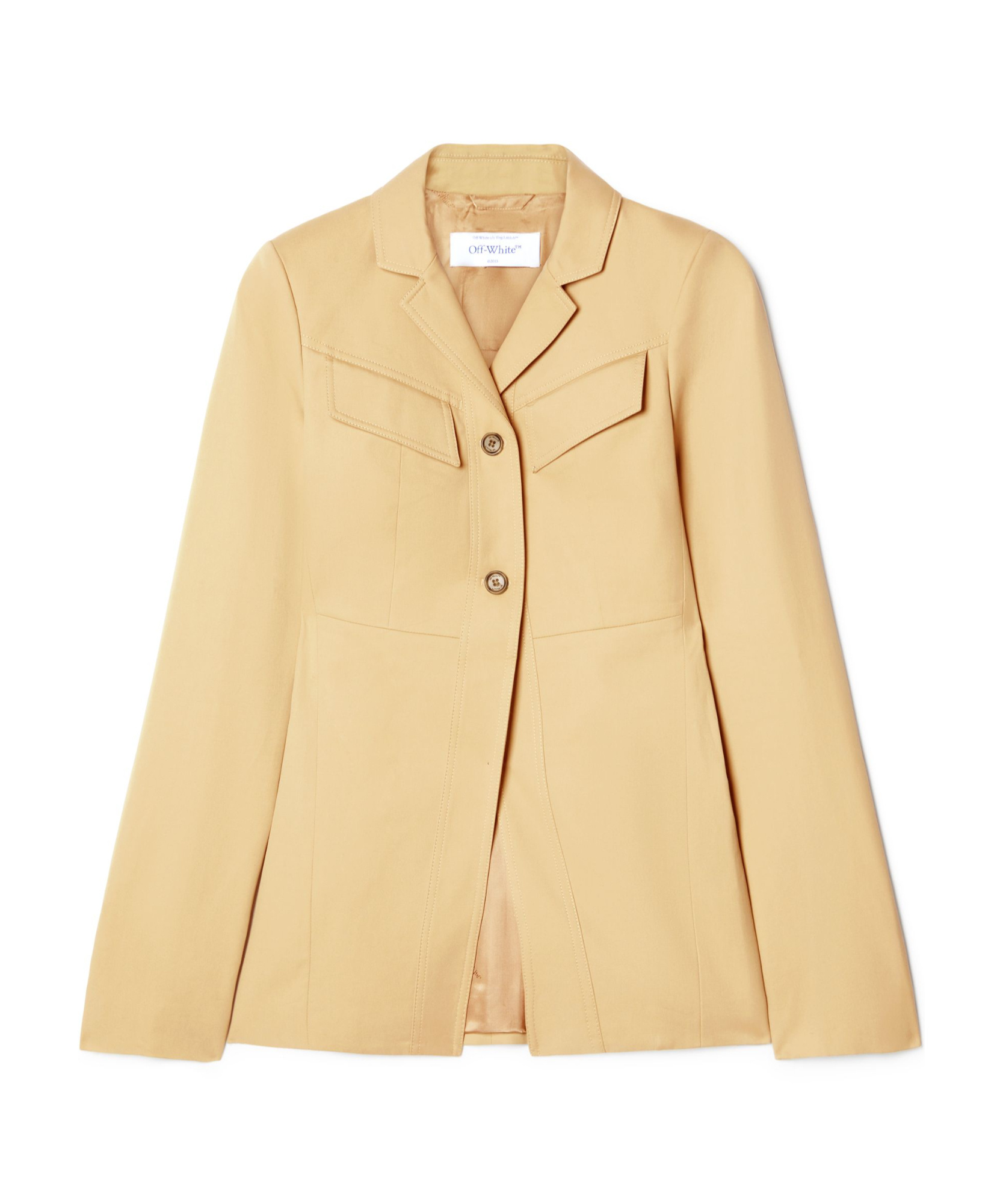 Off-white Off White Jackets In Nude