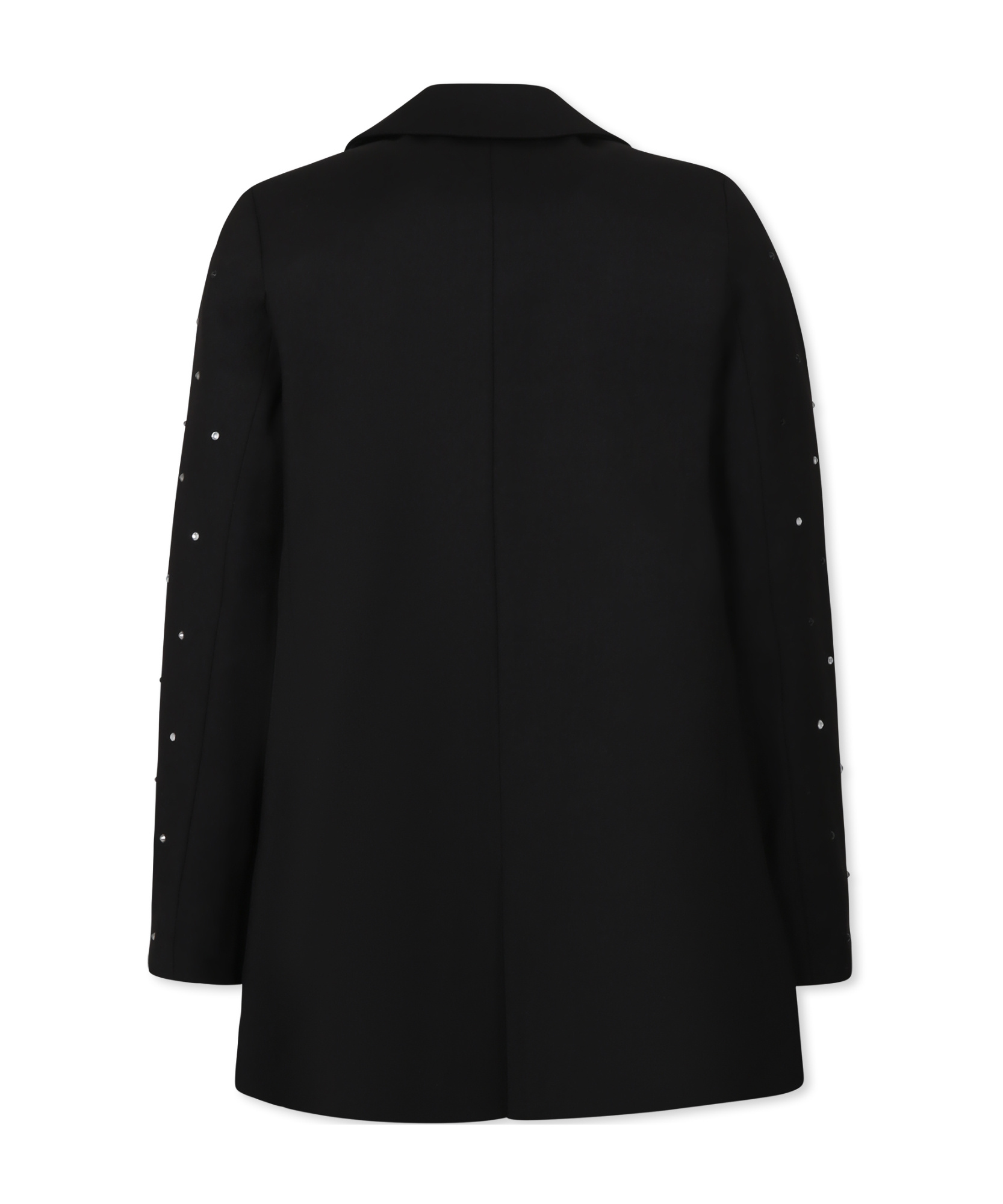 Shop Msgm Single-breasted Blazer In Black