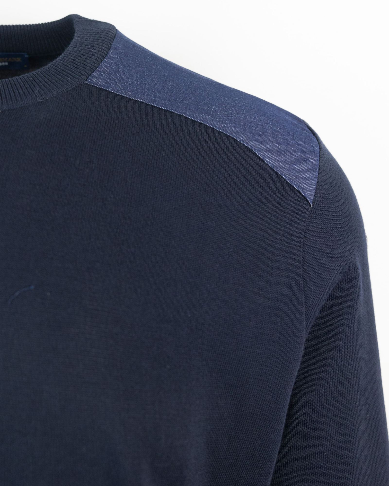 Paul & Shark Long-sleeved Sweater In Blue