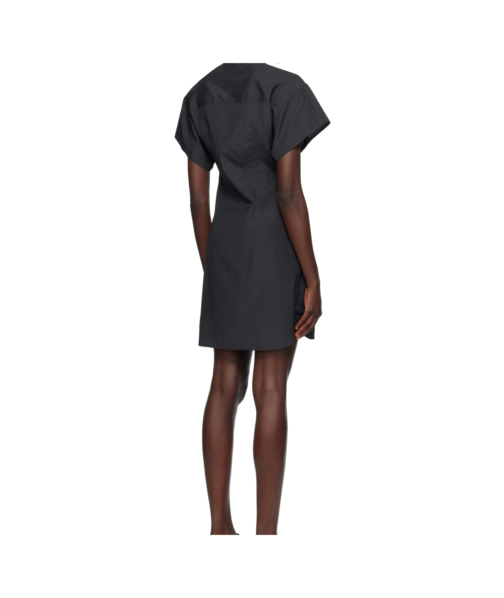 Rag & Bone Black Gretchen Shirt Minidress