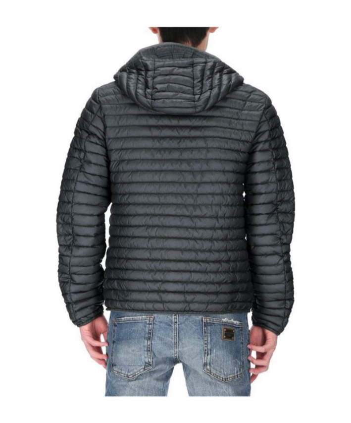 Parajumpers Hooded Down Jacket In Black