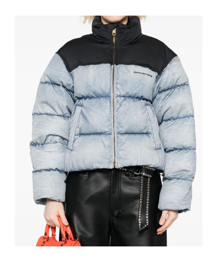 Alexander Wang Long-sleeved Padded Jacket In Multi