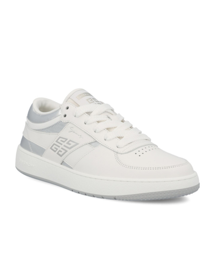Shop Givenchy Lace-up Sneakers In White