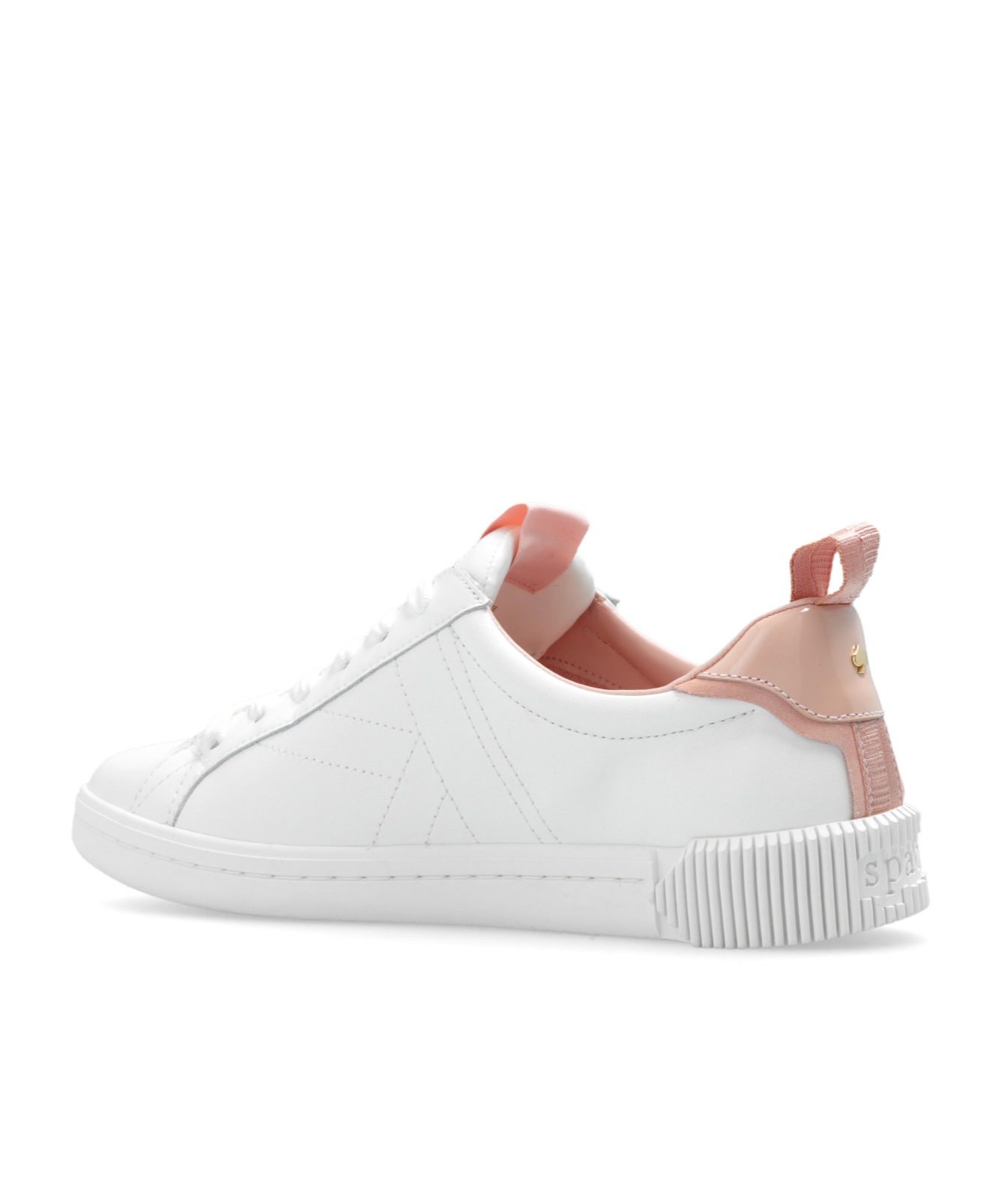 Kate Spade Round Toe Low-top Casual Shoes In White