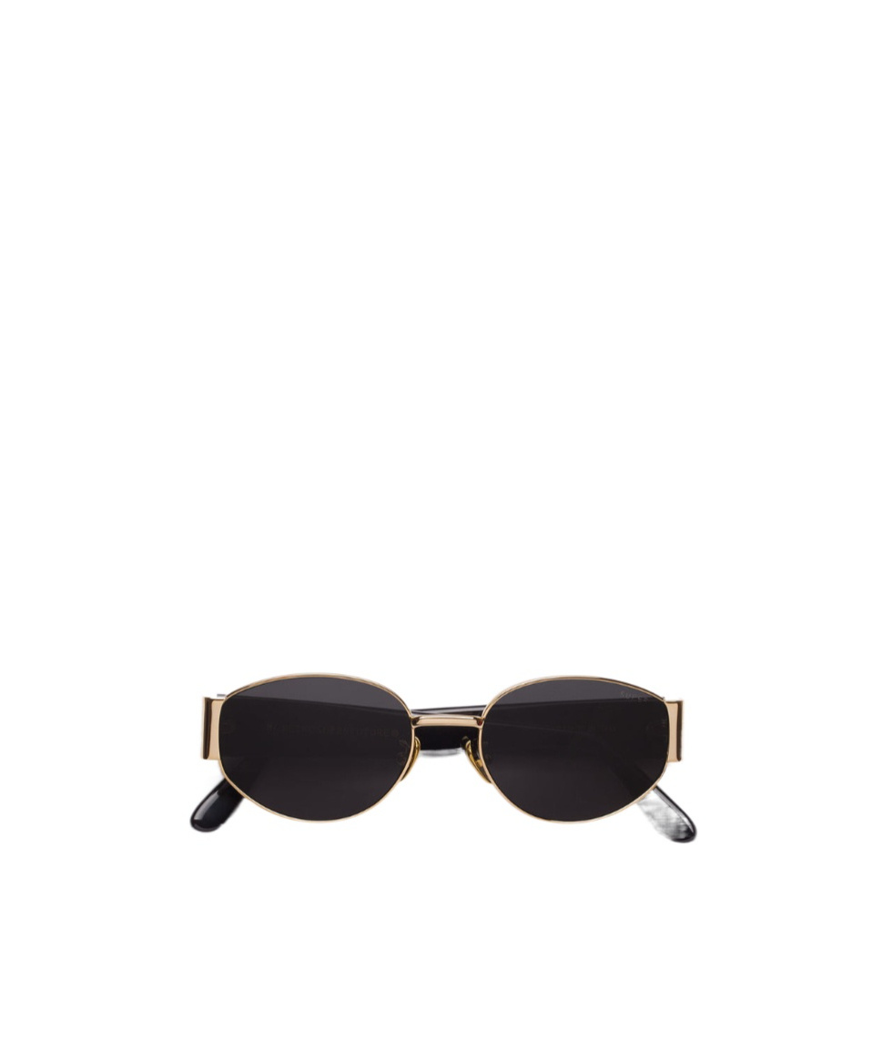 Retrosuperfuture Full Frame Sunglasses In Gold