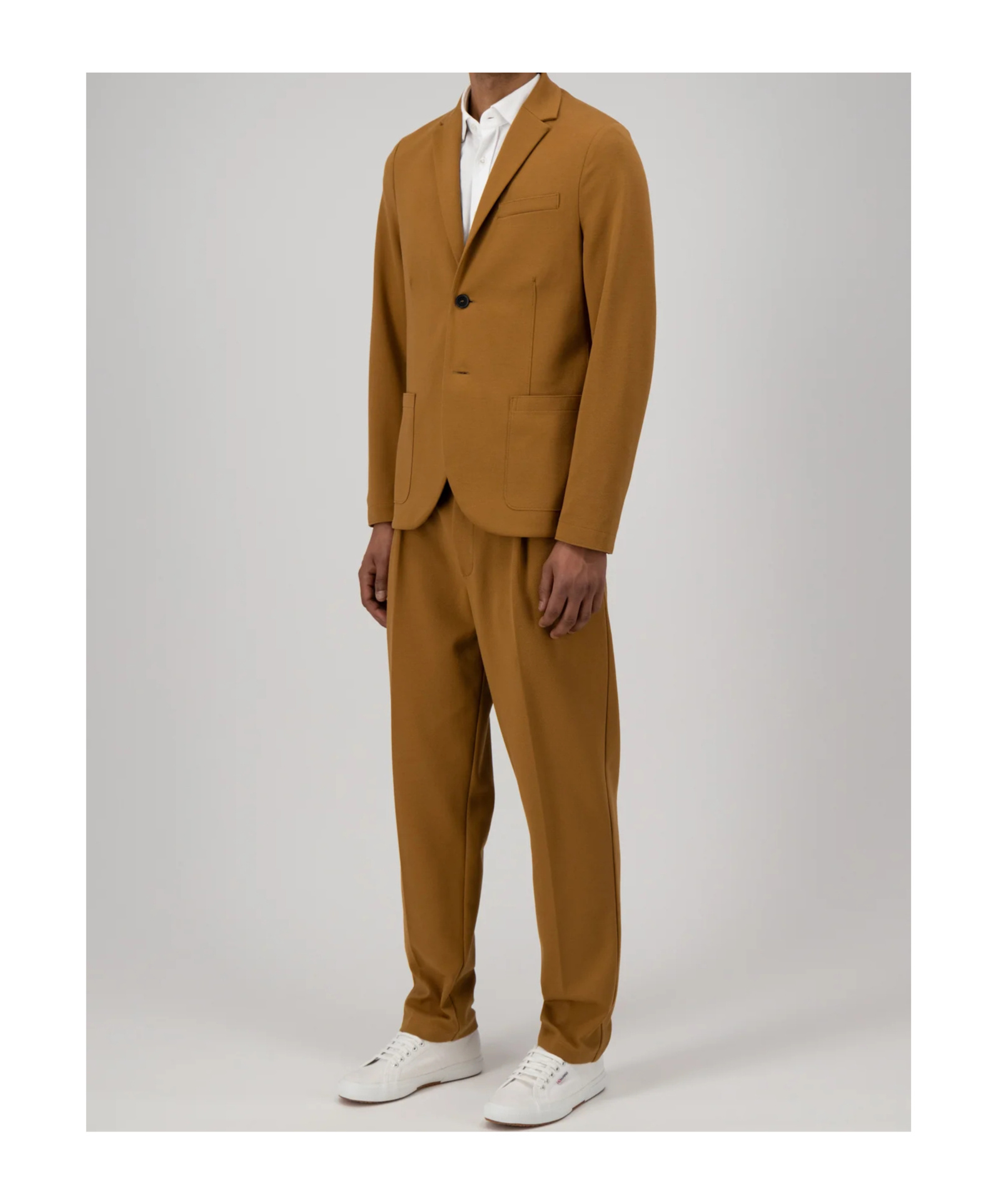 Harris Wharf London 2b. Blazer Diagonal Crafted With Loro Piana Fabric
