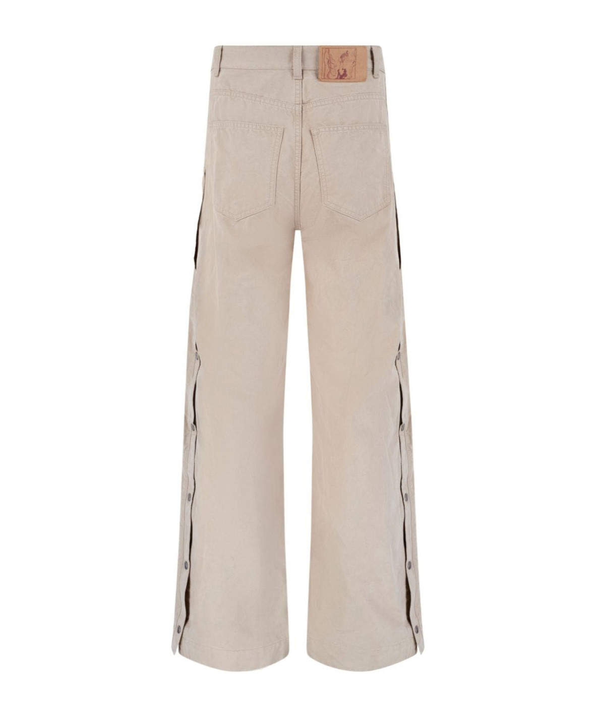 Martine Rose Belt-loop Casual Pants In Nude