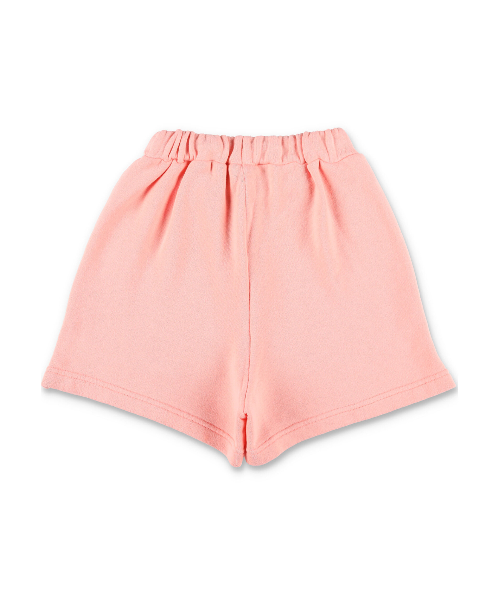 Il Gufo Elasticated-waist Short Set In Flamingo Pink