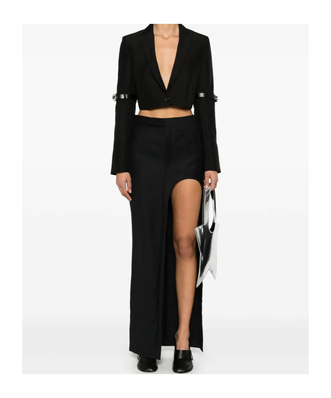 Coperni Hybrid Cropped Blazer