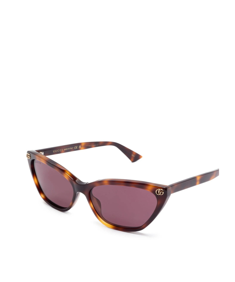 GUCCI GUCCI EYEWEAR CAT-EYE FRAME SUNGLASSES
