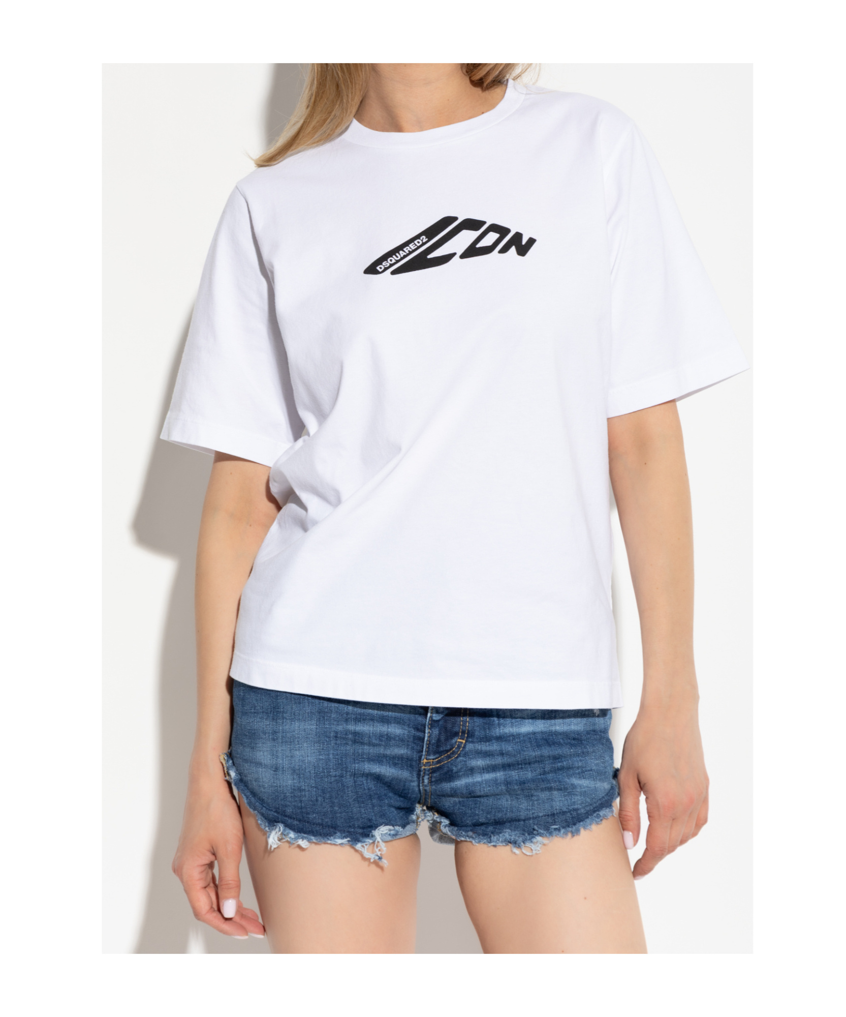 Dsquared2 Signature Icon Cropped T-shirt
