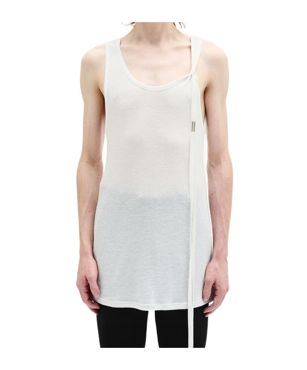 ANN DEMEULEMEESTER ROUND-NECK VEST