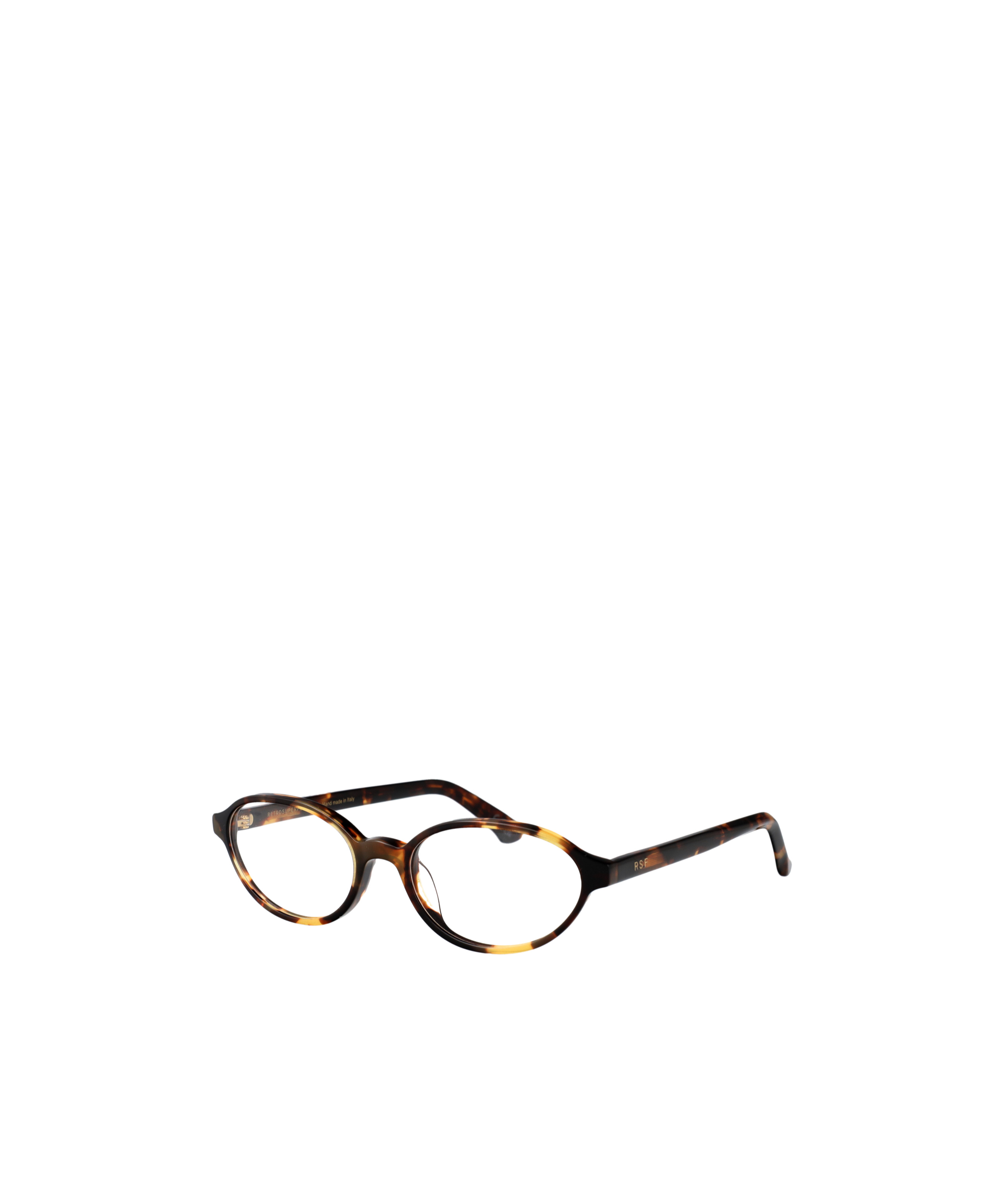 Retrosuperfuture Geometric Frame Plain Mirror In Black