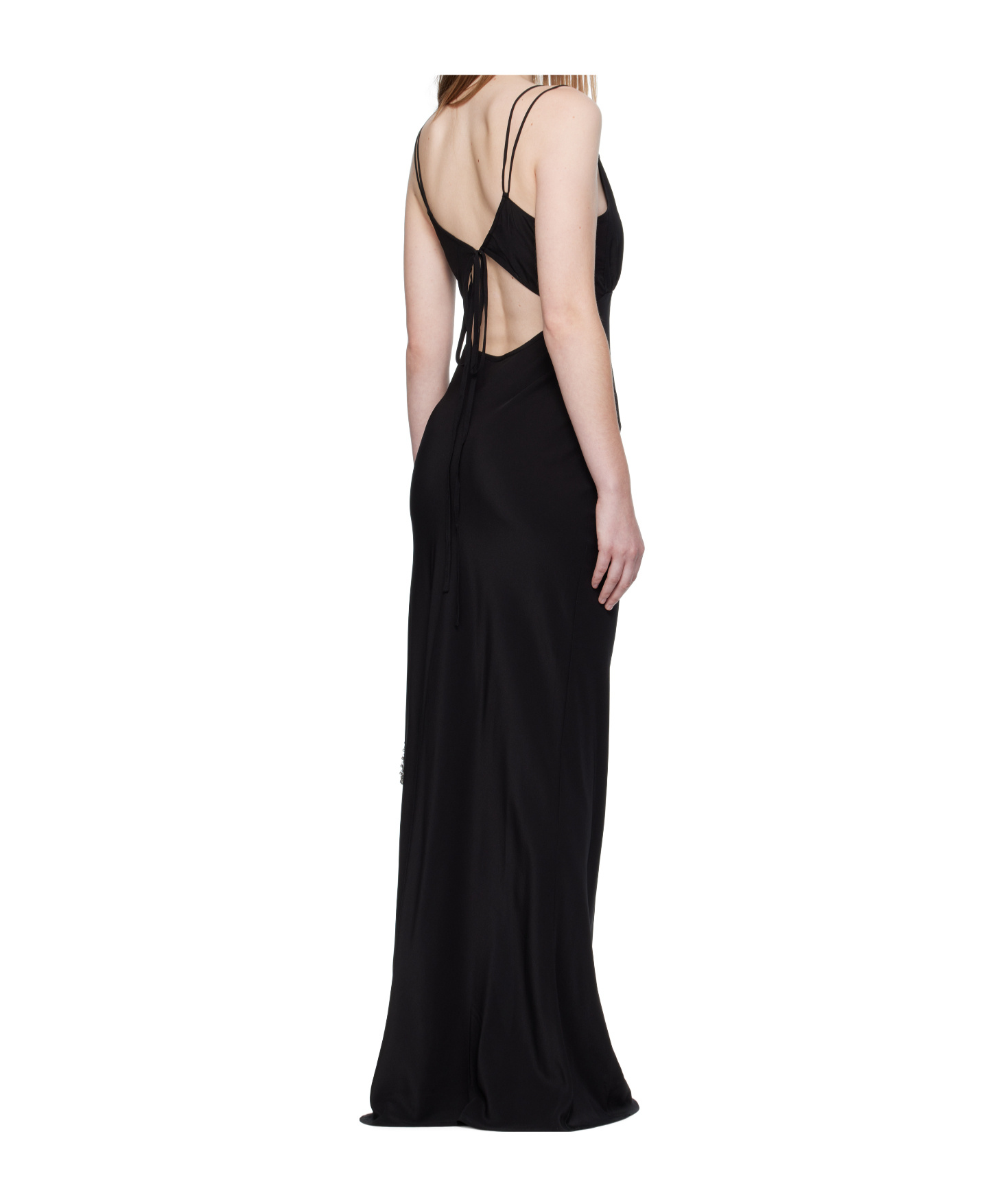 Paris Georgia Bernie Maxi Dress In Black