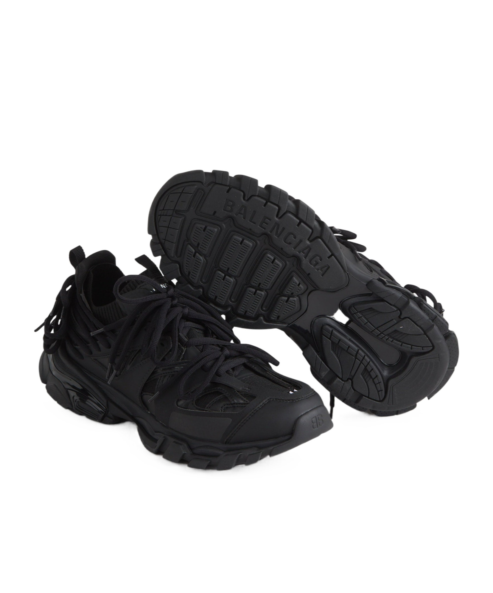 Shop Balenciaga Track Sneaker In Black