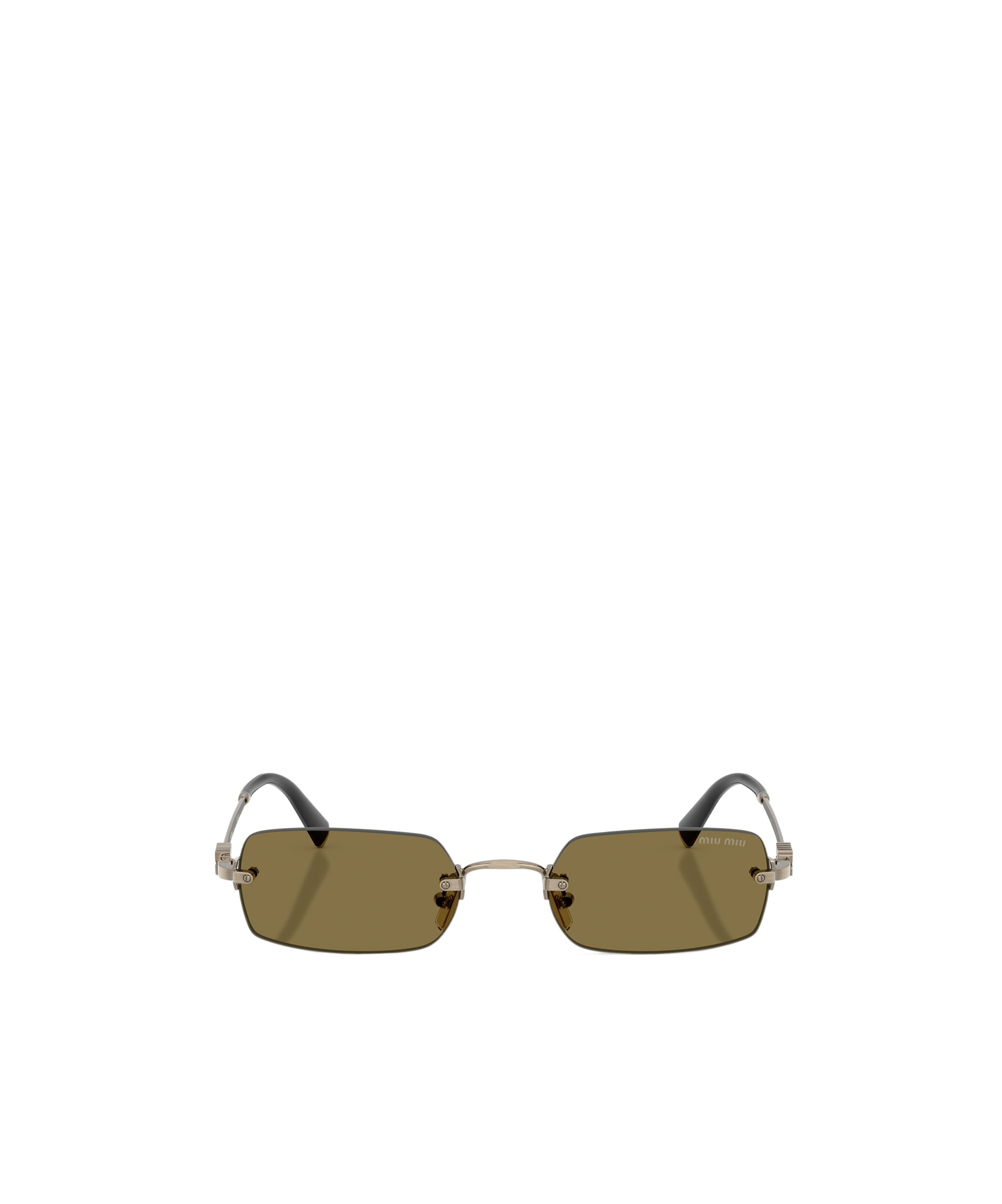 Miu Miu Eyewear Collection Sunglasses In Brown