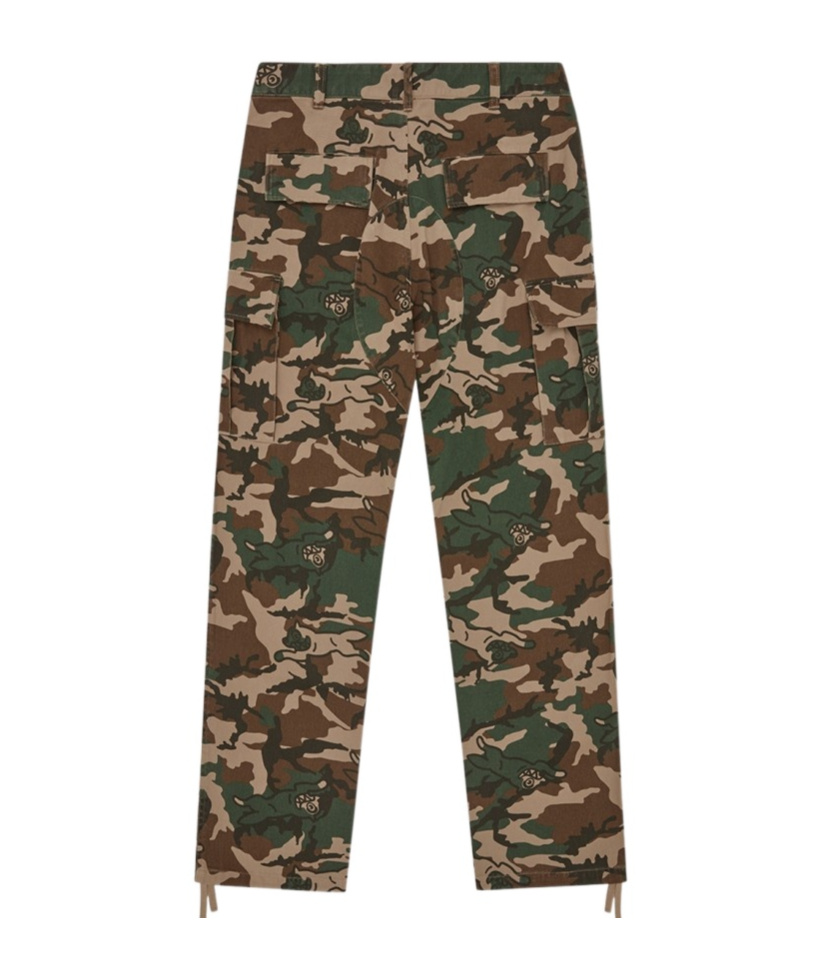 ICECREAM RUNNING DOG WOODLAND CARGO TROUSERS
