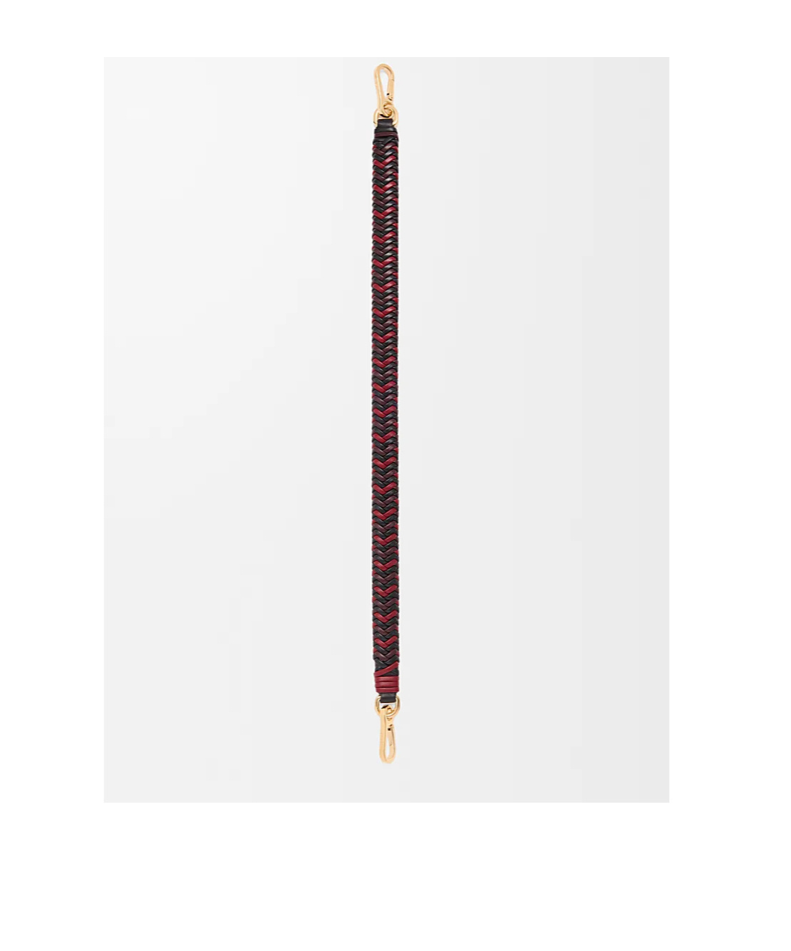 Loewe Cowhide Leather Arrow Short Belt In Black