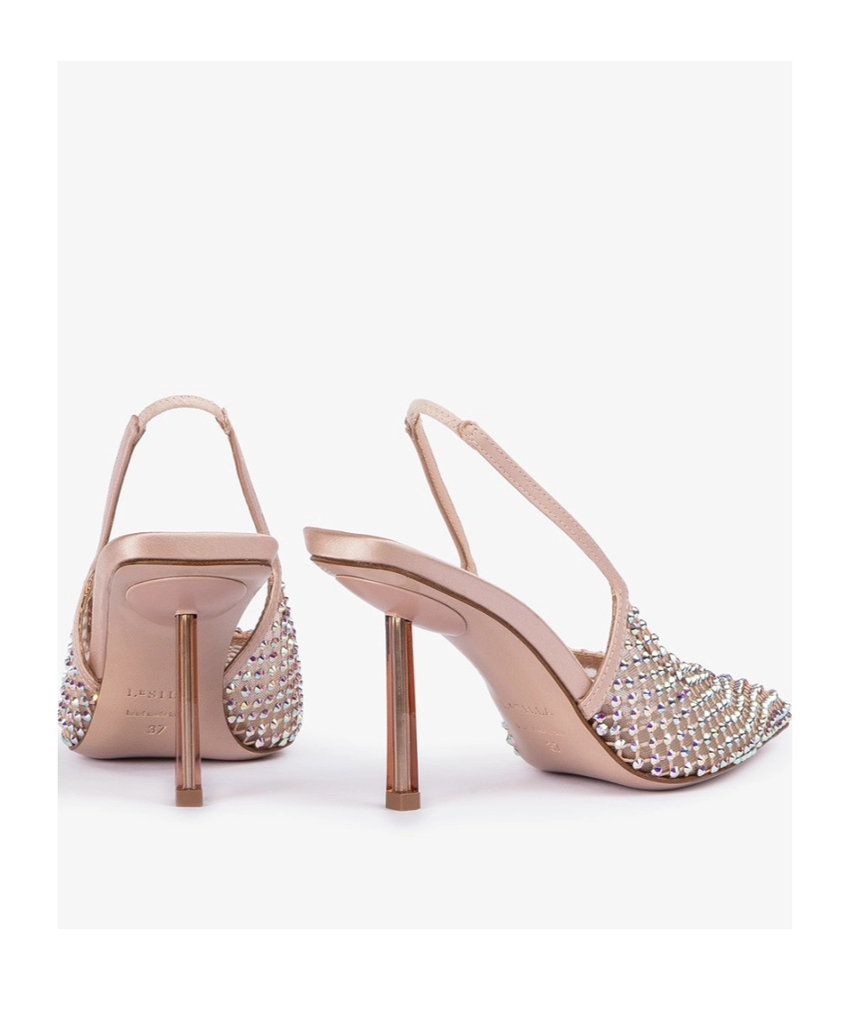 Le Silla Gilda Crystal-embellished Pumps In Multicolor
