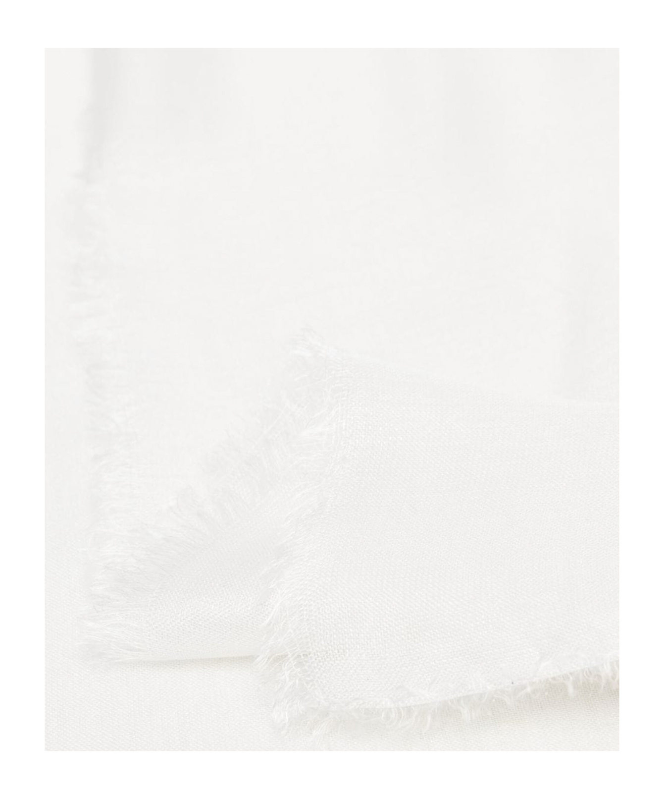 Fabiana Filippi Tonal-design Scarf In White
