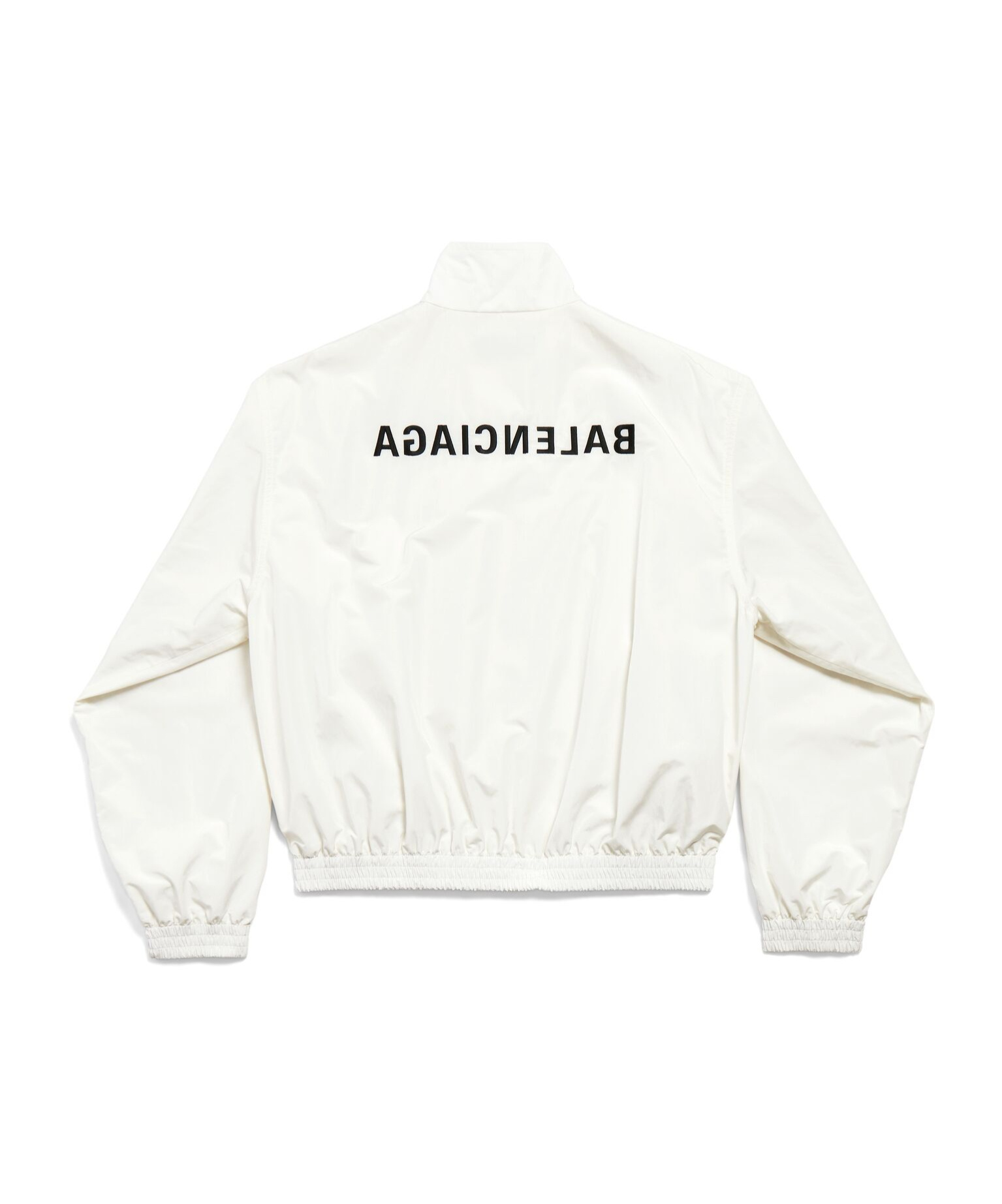 Balenciaga Mirror Regular Tracksuit Jacket In White