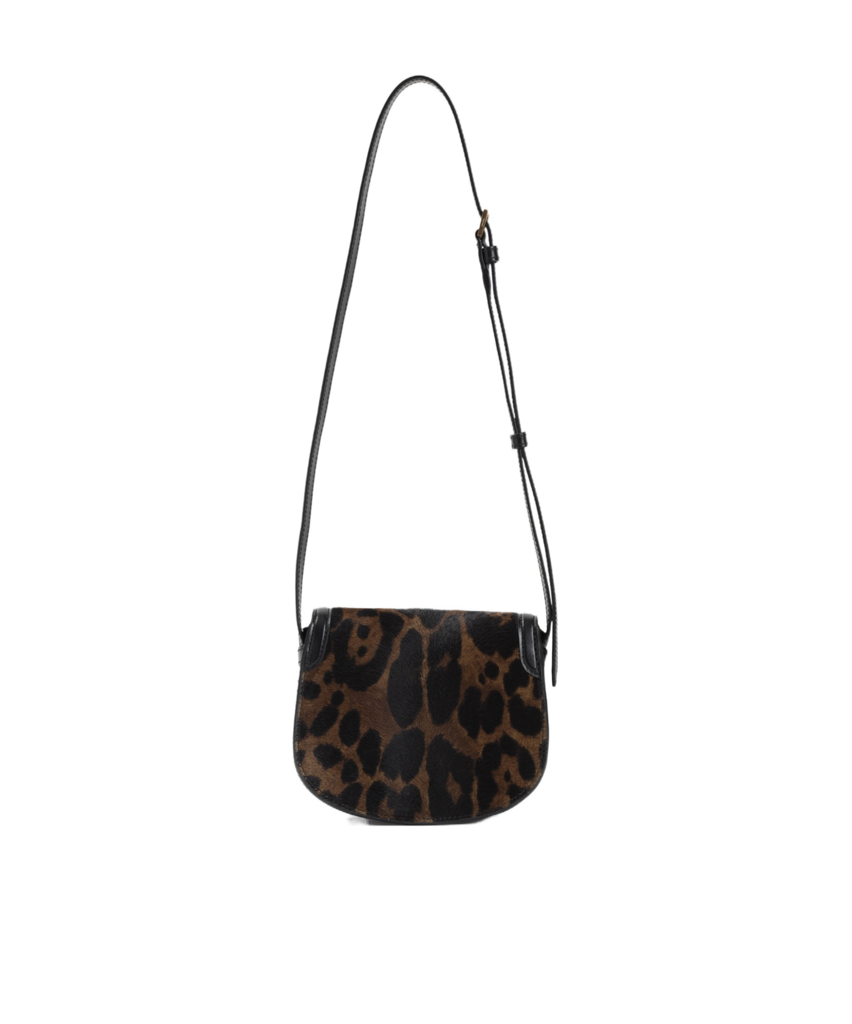 Tom Ford Wallis Leather-trimmed Leopard-print Calf Hair Shoulder Bag In Animal Print