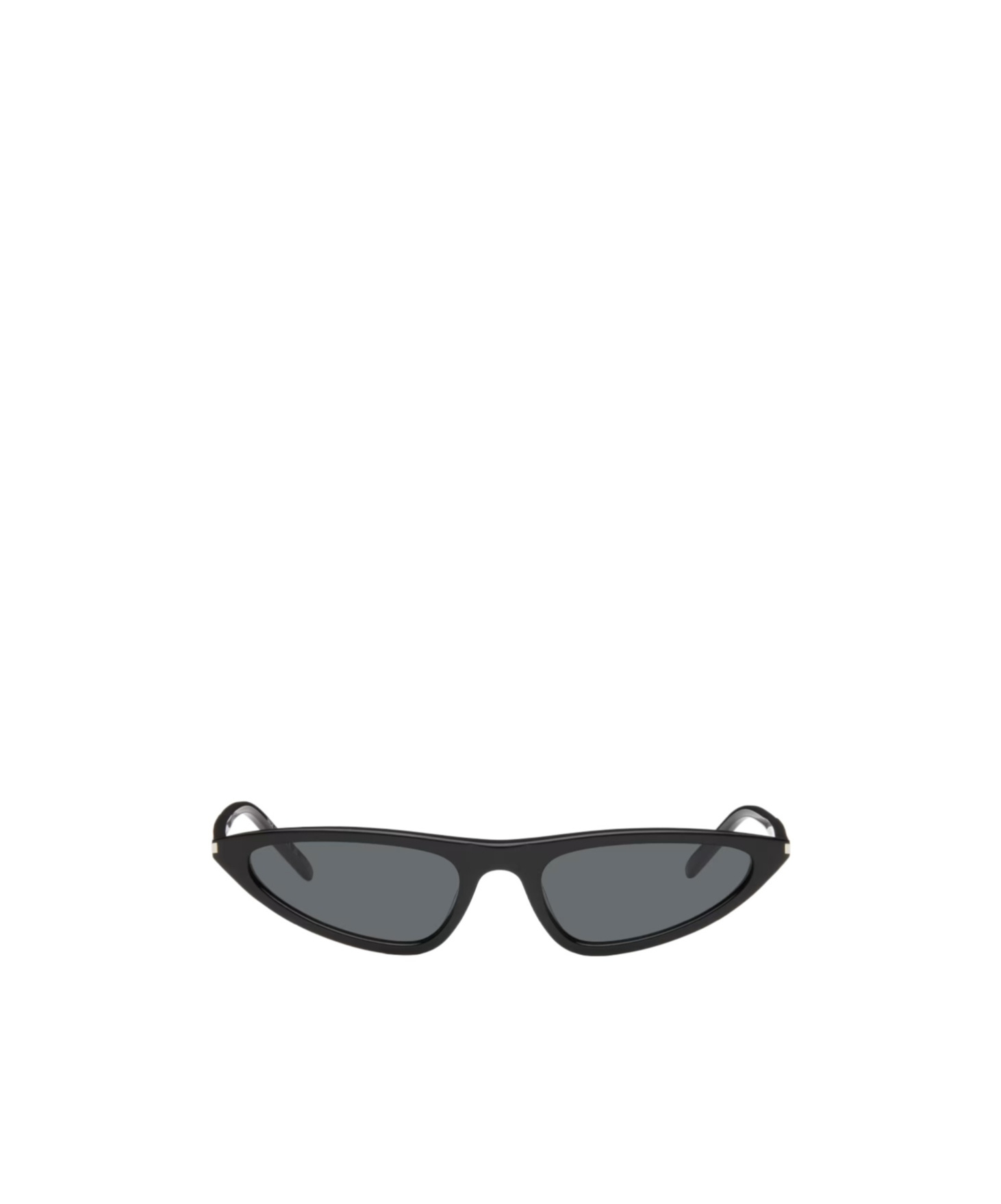 Saint Laurent Cat-eye Frame Sunglasses In Gray
