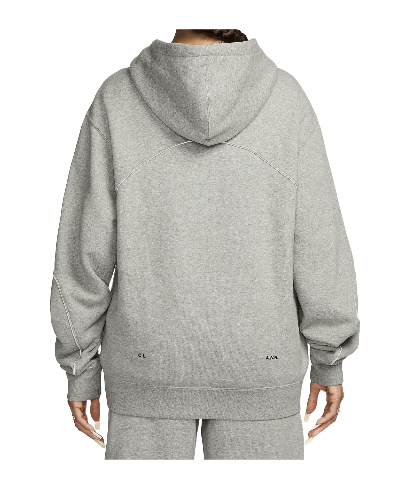 NIKE NOCTA SWOOSH-LOGO HOODIE