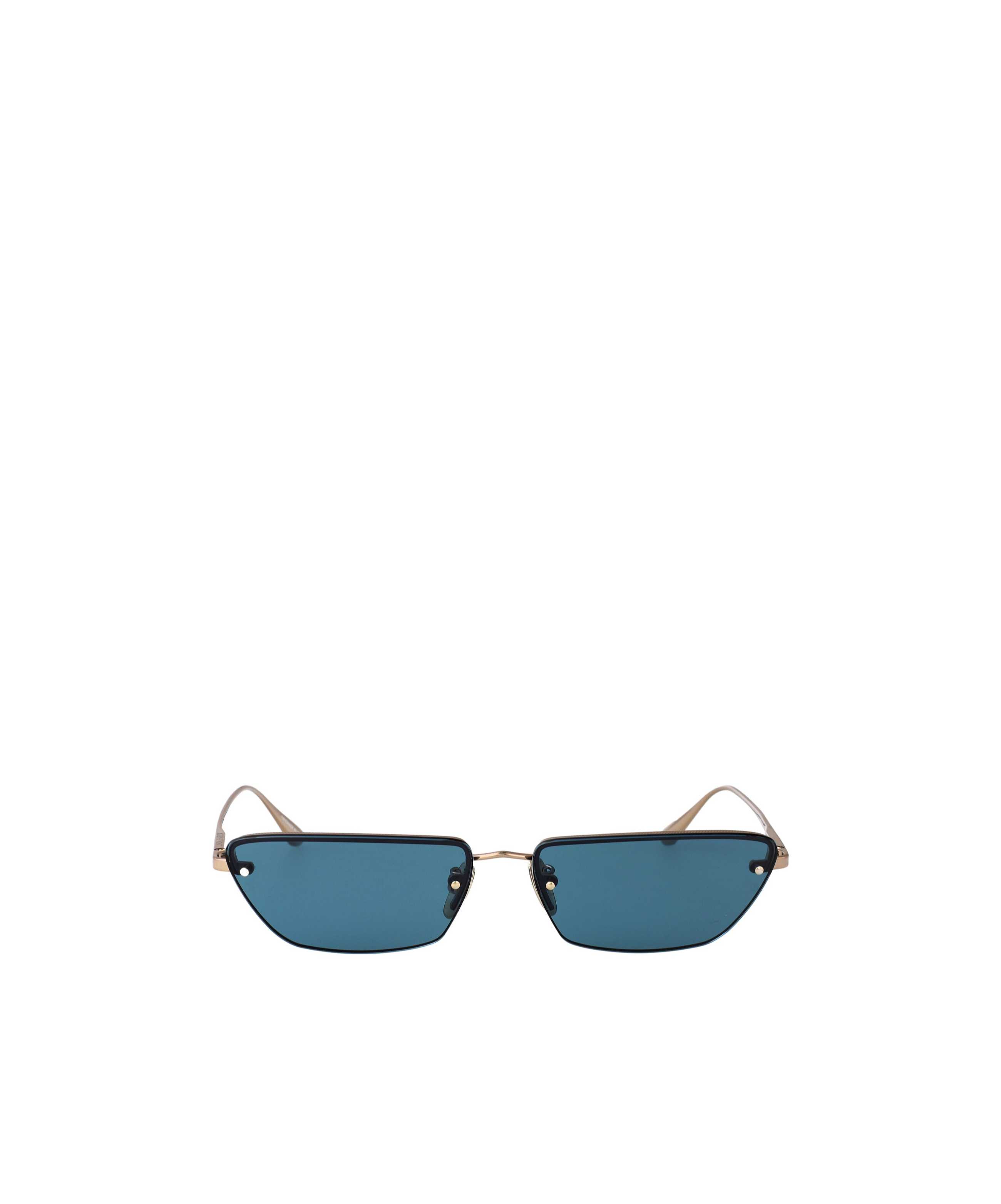Linda Farrow Full Frame Sunglasses In Gold