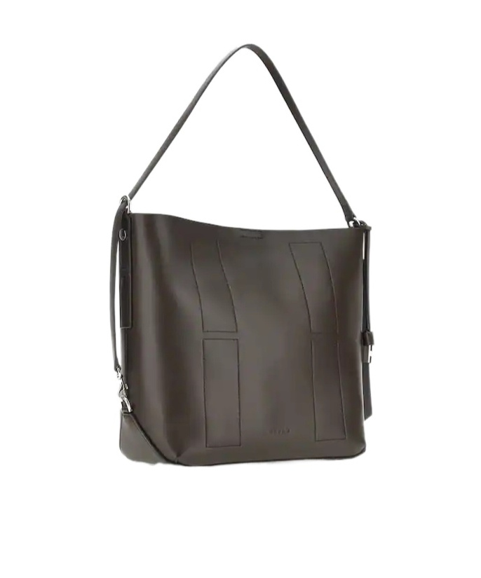 Hogan Hocket Medium Shoulder Bag In Brown