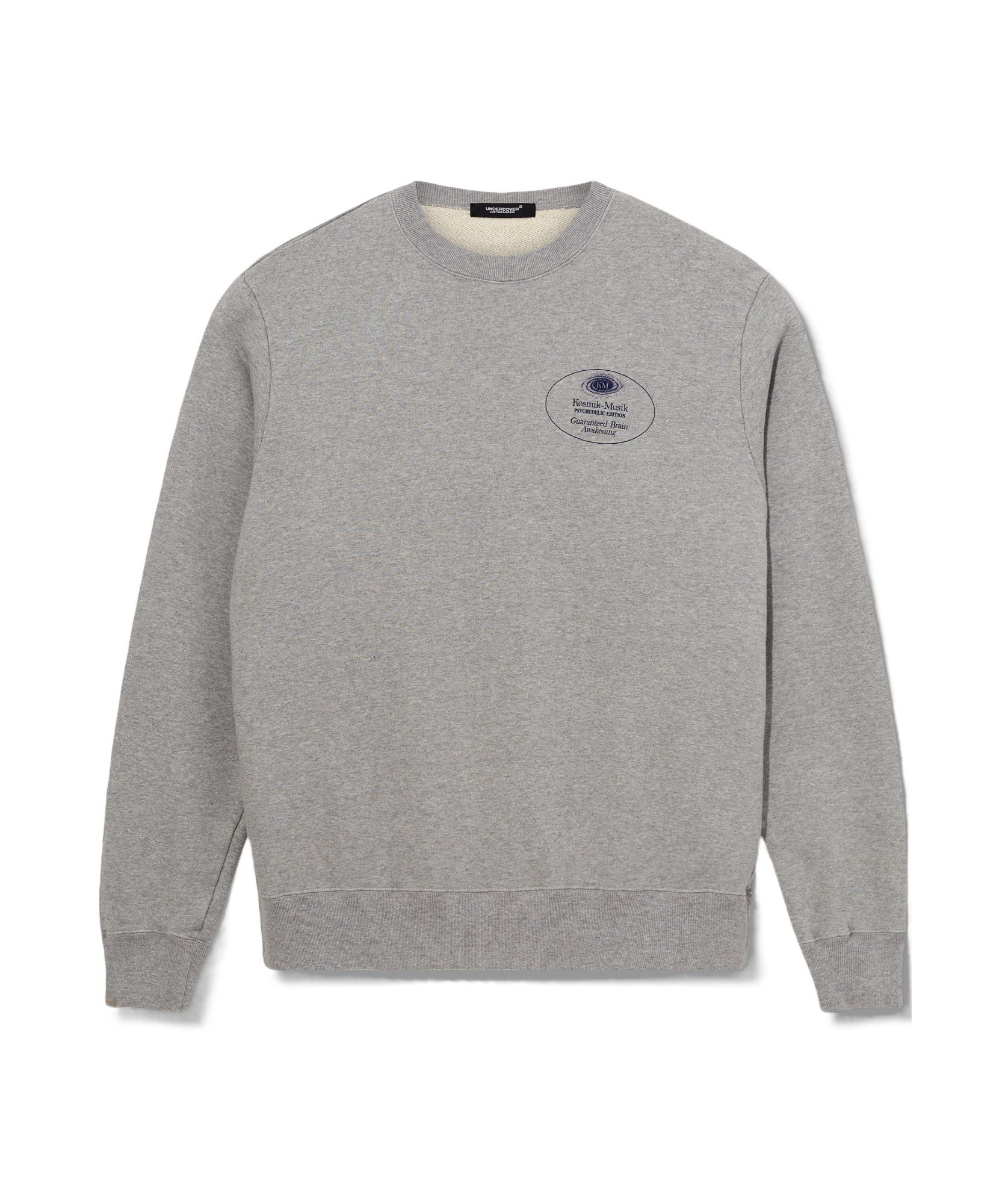 Undercover Round-neck Sweater In Gray