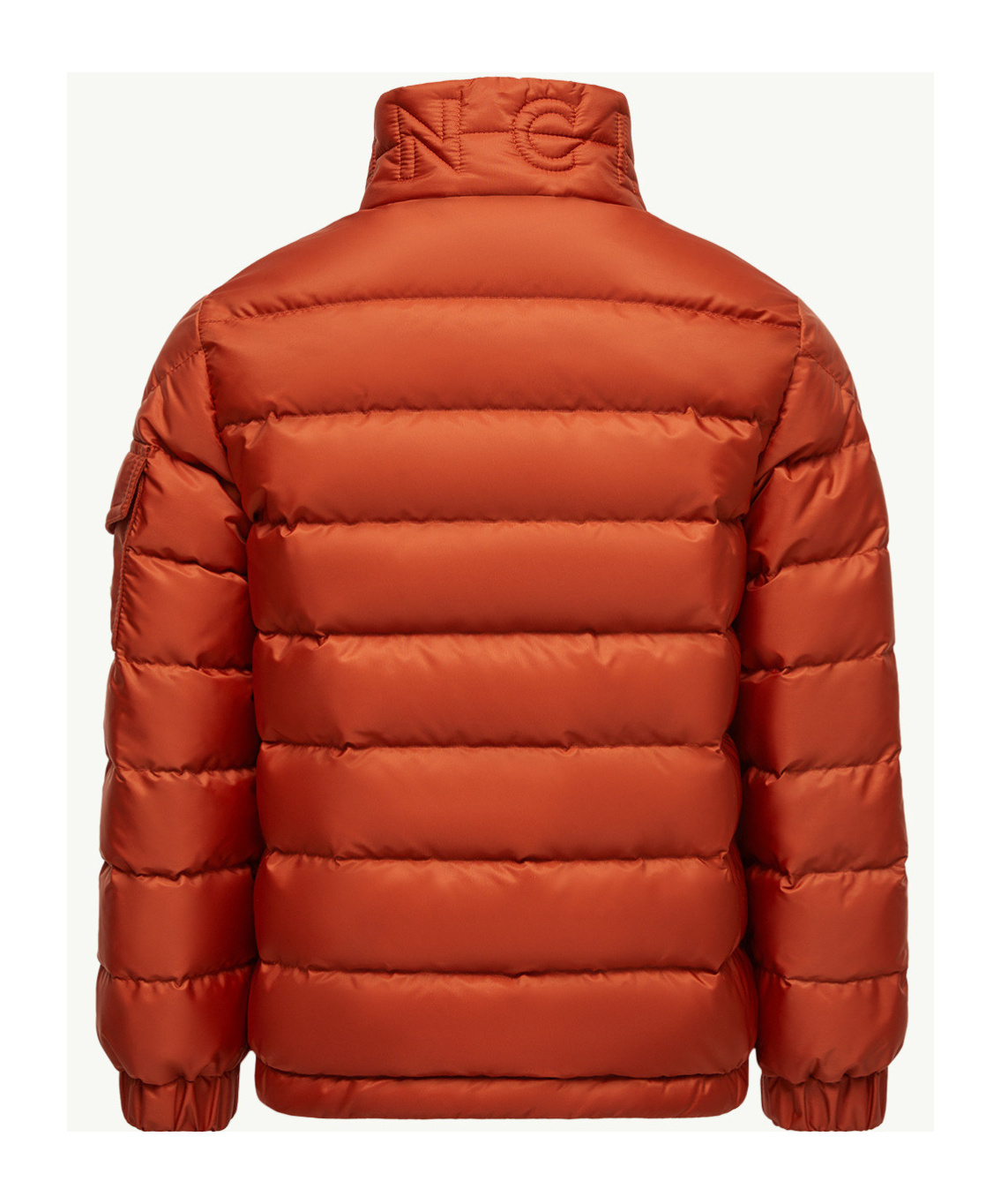 Moncler Areum Down Jacket In Orange